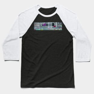 Space Station Baseball T-Shirt